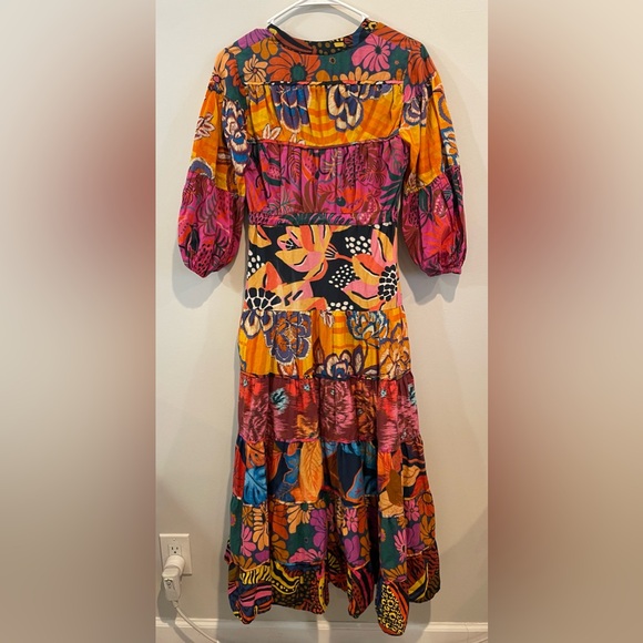 Farm Rio Button-Front Maxi Dress - Picture 9 of 11